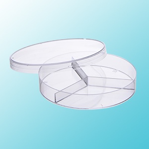 3 Compartment Petri Dish